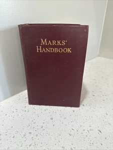 Mechanical Engineer's Handbook by Lionel S. Marks 1941, 4th Edition McGraw-Hill - Bild 1 von 4