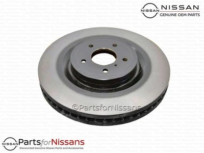 Rotor de freno delantero genuino Nissan 370Z - NUEVO OEM Foto 1 de 3
