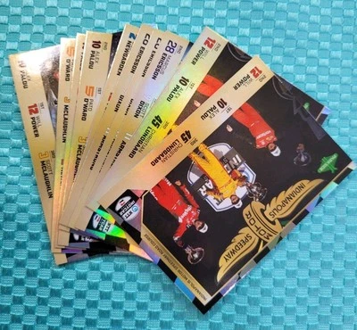 2025 Parkside Indycar NTT Checkered Flag Foil Singles  - Image 1 of 4