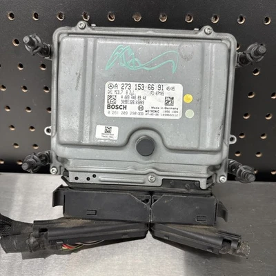 Unidade de controle de motor 2007-2015 Mercedes GL450 ML550 SL550 M273 ECM ECU fabricante de equipamento original - Imagem 1 de 3