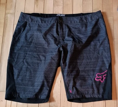 Pantalones Cortos de Bicicleta Fox Racing Para Hombre Talla XL Ciclismo Ligeros Cremallera Snap Lynx Foto 1 de 4