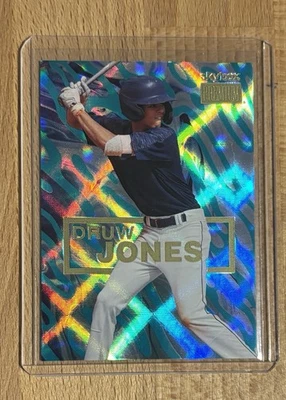 Druw Jones 2023 Skybox Metal Universe Champions #S-6 Premium Star Emeralds /25 - Image 1 of 2