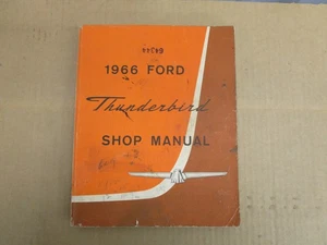 1966 Ford Thunderbird shop service manual body electrical ORIGINAL - Picture 1 of 6