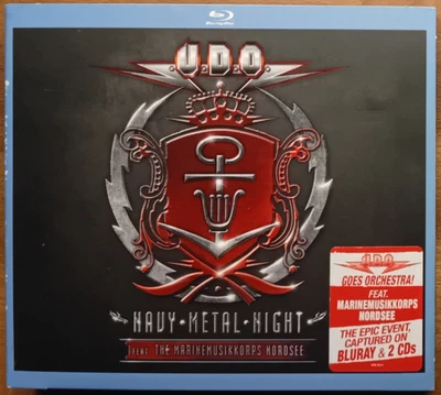 U.D.O. – Navy Metal Night - 2 CD + Blu-Ray, Digipak - Bild 1 von 4