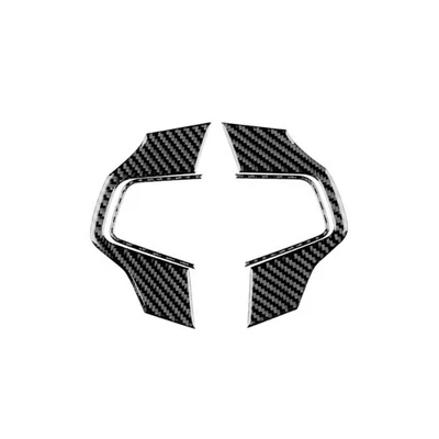 MINI Generation 4 Carbon Fibre Steering Wheel Spoke Overlays - Image 1 of 4