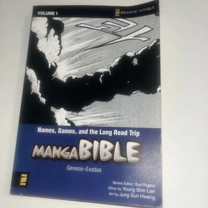 Manga Bible Vol 1 Genesis Exodus 2008 Names, Games & The Long Road Trip - Picture 1 of 4