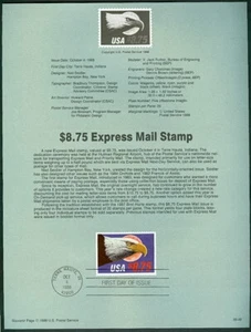 US 1988 First Day Souvenir Pages Yearsets Complete, 59 diff, Scott $202.75 - Picture 1 of 3