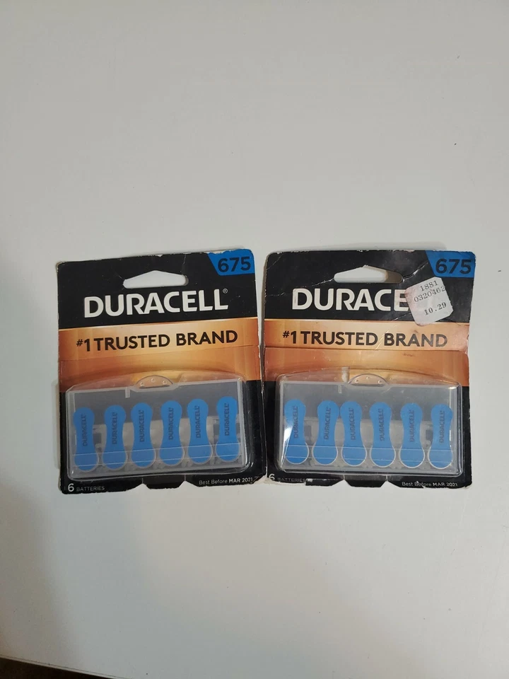 Duracell - Baterías para audífonos tamaño 675 (azul), lote de 2 Foto 1 de 1