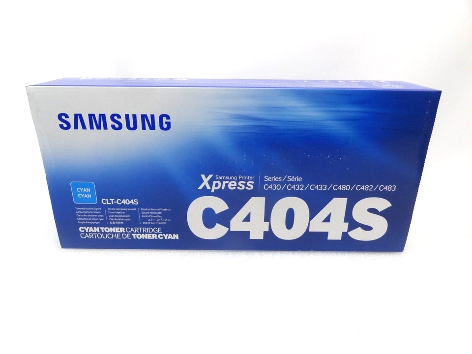 Samsung Clt-k404s K404s Black Toner Cartridge Genuine OEM