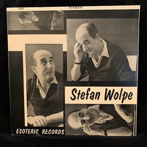FRANCES MAGNES violin - STEFAN WOLPE Sonata & Quartet - Tudor - ESOTERIC ST LP - Picture 1 of 4