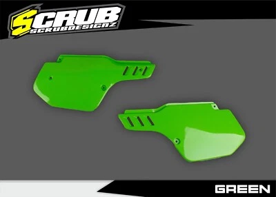 Placas laterales Kawasaki KX500 1988-2004 KX125 KX250 1988-1989 KDX200 Foto 1 de 4