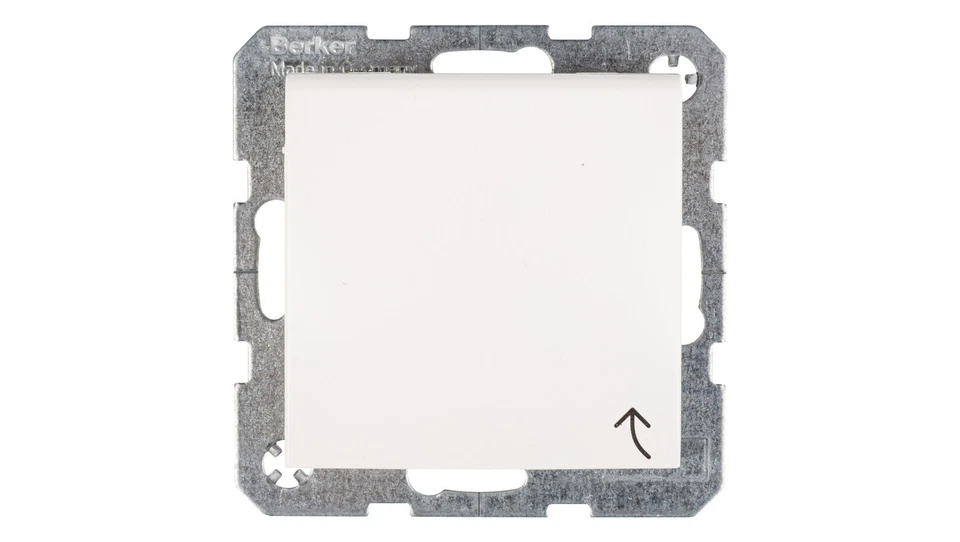 Berker/B.Quadrat Schuko-Steckdose 16A IP20 mit Klappe S.1 schneeweiß 47518989 - Bild 1 von 1