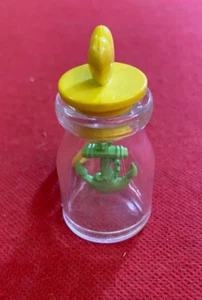 PORTACHIAVI KEYRING - ANCORA DENTRO VASETTO CON TAPPO CUORE portafortuna vintage - Foto 1 di 4