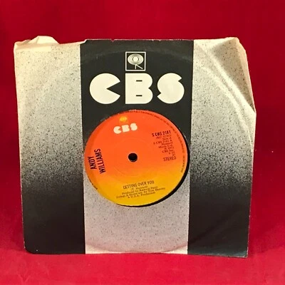 ANDY WILLIAMS Getting Over You 1973 UK 7" Vinyl Single 45 record Remember - Bild 1 von 2