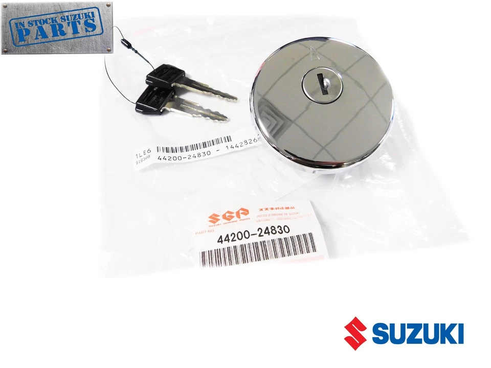 NEW OEM FUEL GAS TANK CAP SUZUKI SAVAGE 650 LS650 BOULEVARD S40 S 40 44200-24830 - Image 1 of 4