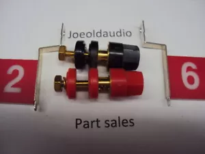 Outlaw 1050 Receiver Speaker Terminals Upper w/ Long Mounting Tab. Parting 1050 - Picture 1 of 2