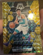 2022-23 PANINI MOSAIC LAMELO BALL REACTIVE YELLOW PRIZM #151