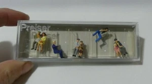 Preiser 1:87 H0 Figuren 10384 Sitzende Fahrgäste für Bus und Bahn - OVP - Picture 1 of 1
