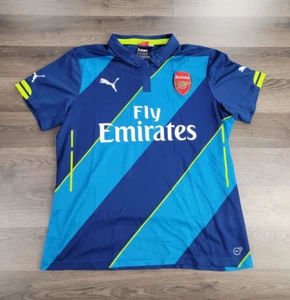 Arsenal Jersey 2014-2015 3rd Third Size XL Boys Puma Football Shirt Authentic - Picture 1 of 12