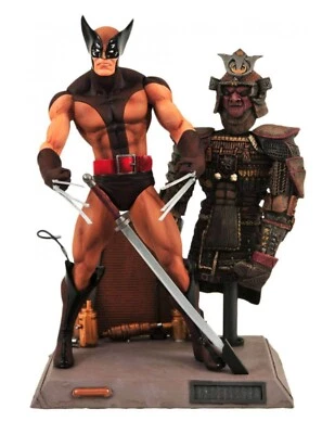 Marvel X-MEN WOLVERINE Classic Brown Costume ACTION FIGURE DIAMOND Select TOYS  - Immagine 1 di 2