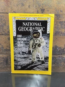 National Geographic Dezember 1969 Apollo 11 Mondlandung mit ungespielter Aufnahme - Bild 1 von 11