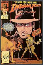 Indiana Jones and the Last Crusade #1 Marvel Comics 1989 Movie Adaptation