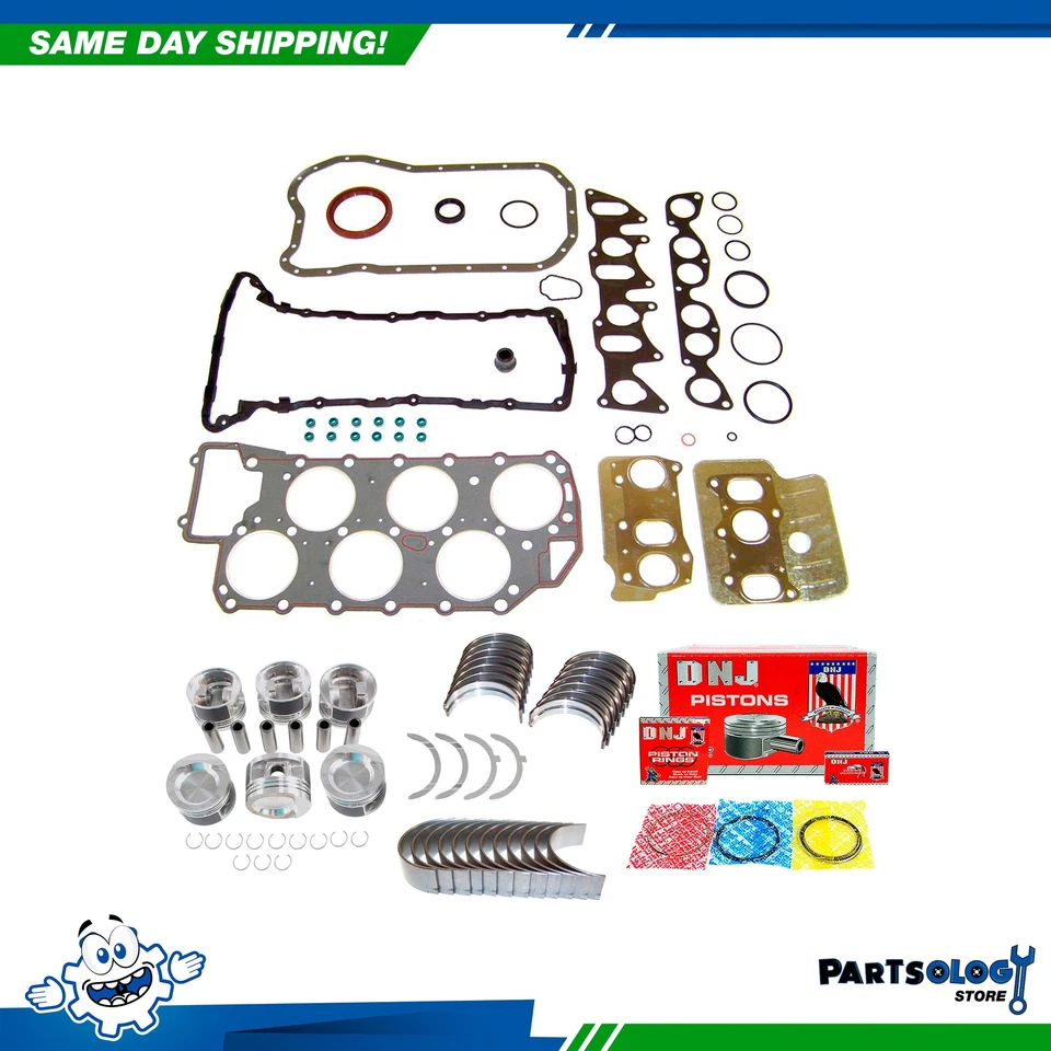 DNJ EK815 Engine Rebuild Kit For 92-00 Volkswagen Corrado EuroVan 2.8L SOHC 12v - Image 1 of 4
