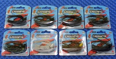 Z-MAN CrosseyeZ Plantilla Flipping Falda 1/2 OZ Serie CEFL12 ¡ELIGE TU COLOR! Foto 1 de 2