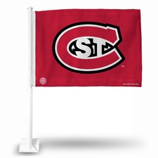 St Cloud State Huskies 11X14 Window Mount 2-Sided Car Flag