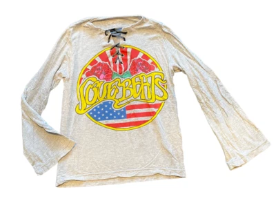 Flowers By Zoe girls Love Beats bell sleeve top 6x - Изображение 1 из 2