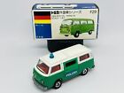 Tomica Tomy F29-1-8 Volkswagen Microbus - Polizei -from Gift Set - Made In Japan