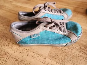 Zapatos de lona Keen Arcata para mujer 7 abeto azul/bronceado - Imagen 1 de 8