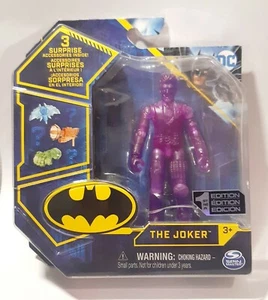 Translucid Joker DC Comics Caped Crusader Spin Master Primera Edición 4" - Imagen 1 de 6