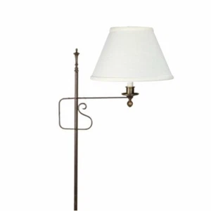 Off White Linen 8 Inch Floor Lamp Shade Replacement - Picture 1 of 1