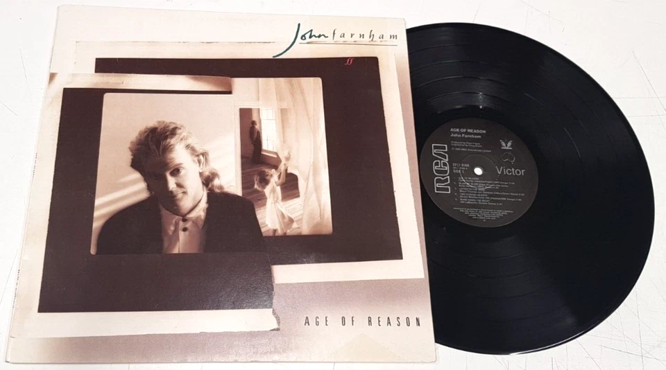 John Farnham "Age Of Reason" 1988 primera prensa excelente+++ LP de vinilo Foto 1 de 4