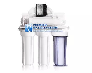 5 Stage Reverse Osmosis Water Filtration System + AQUATEC ERP1000 PERMEATE PUMP - Picture 1 of 1