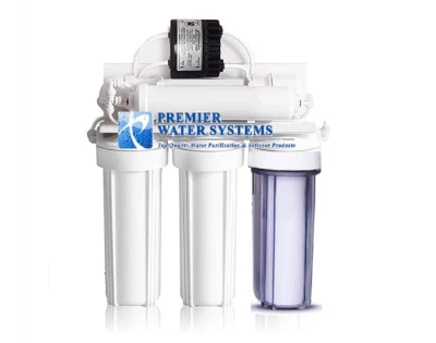 PREMIER WATER SYSTEMS 5 Stage Reverse Osmosis Water Filtration System + AQUATEC ERP1000 PERMEATE PUMP