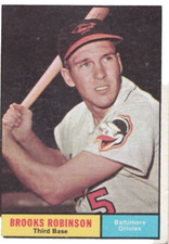 1961 Topps #10 Brooks Robinson
