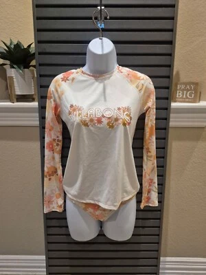 Conjunto de bikini de surf Billabong manga larga Lil Bit Of Sunshine UV UPF 50+ Foto 1 de 4