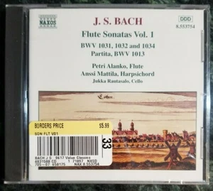 Bach: Flötensonaten Vol. 1 Johann Sebastian Bach, Anssi Mattila/Petrisch Alanko NEU - Bild 1 von 2