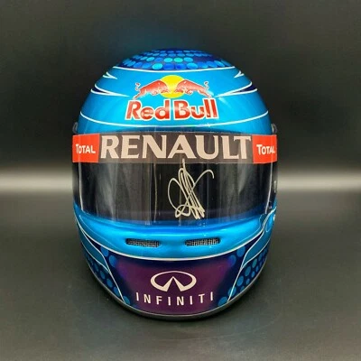 Sebastian Vettel Signed Helmet Visor 2013 Redbull Display 1:1 Scale AS-02202 - Image 1 of 4