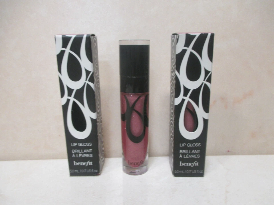 BENEFIT LIP GLOSS FRIENDS IN HIGH PLACES 0.17 OZ BOXED LOT OF 2 - Image 1 of 1