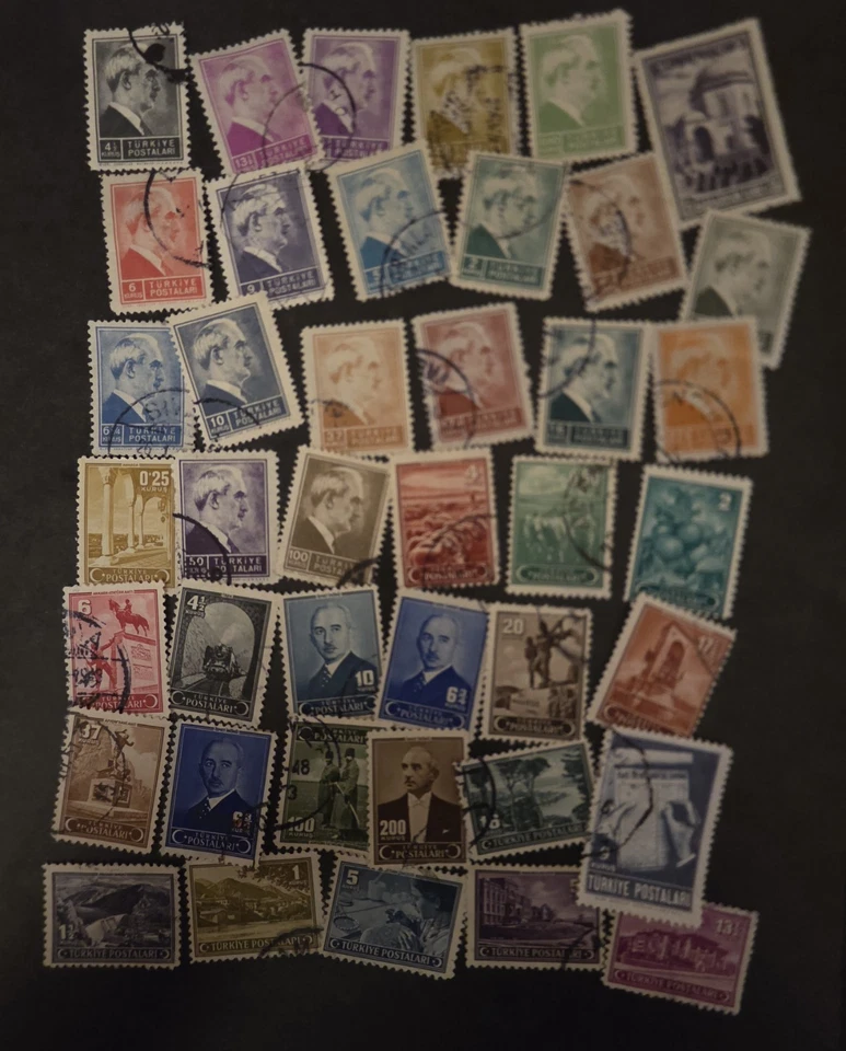 Lote de sellos de TURQUÍA usados T18056 Foto 1 de 1