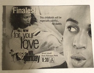 For Your Love Holly Robinson Tv Series Print Ad TPA10 - Picture 1 of 2