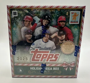 NEW 2025 Topps Holiday Baseball MLB Mega Box Factory Sealed - Picture 1 of 7