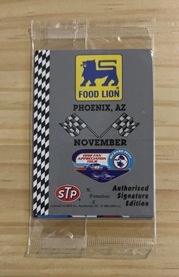 1992 Food Lion Richard Petty Fan Appreciation Tour Sealed Pack Phoenix AZ NM - Image 1 of 2