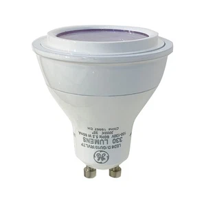 GE 5.5w LED MR16 GU10 3000K Dimmable Light Bulb - 50w equiv. - Picture 1 of 5