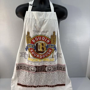 Delantal babero de cocina de algodón Boudin Sourdough San Francisco ajustable MUKitchen - Imagen 1 de 8