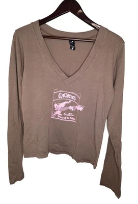 Camiseta Antone’s “Home of the Blues” Vintage Suave Manga Larga Talla L Americana Blues Foto 1 de 4