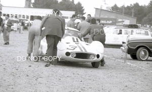 Le Mans 1962 Maserati Tipo 151 #3 William Kimberly Dick Thompson Negativ Foto - Bild 1 von 2